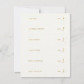 Grauweiß | Blue Ribbon Place Name Escortkarte Mitteilungskarte (Vorderseite)