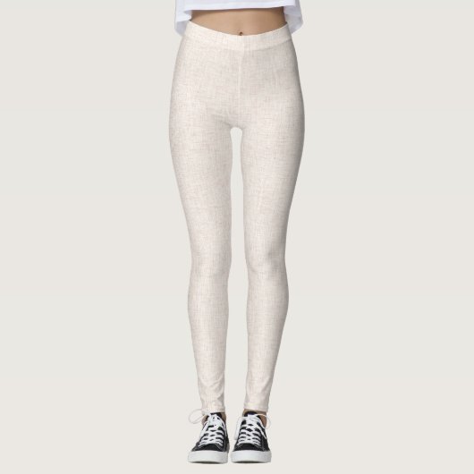 Grauweiß Leggings (Vorderseite)