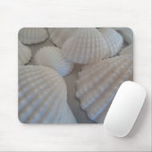 Grauweiß, Muscheln, Sea Muschel Summer Beach Liebe Mousepad (Mit Mouse)