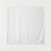 Grauweißer Halbtonquadrat Wandteppich (Vorderseite (Horizontal))
