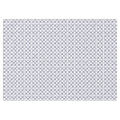 Grauweißer Polka-Punkt und Karo-Muster Tischdecke (Vorderseite (Horizontal))