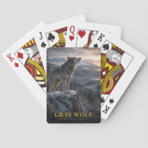 Grauwolf-Berg-Wilderness-Tiere