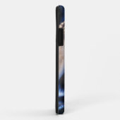 Grauwolf, Canis lupus, am Fuße Case-Mate iPhone Hülle (Hinten/Rechts)