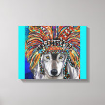 Grauwolf-Kunst