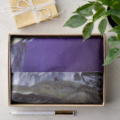 Grauwölfe im Winterschnee in der Nacht Seidenpapier (Geschenk)