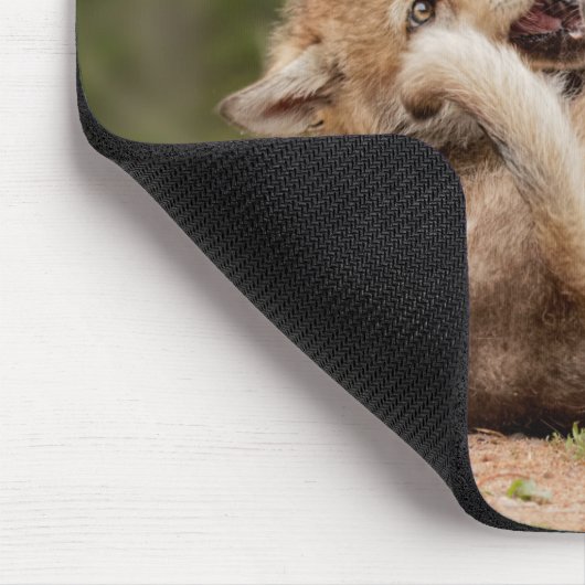 Grauwölfe Mousepad (Ecke)