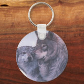 Grauwölfe Schlüsselanhänger (Vorderseite)