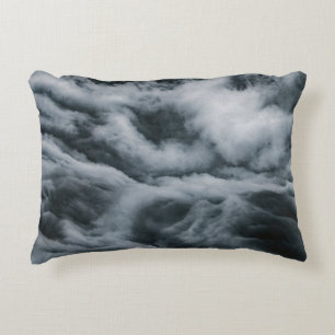 Grauwolkenmalerei Dekokissen