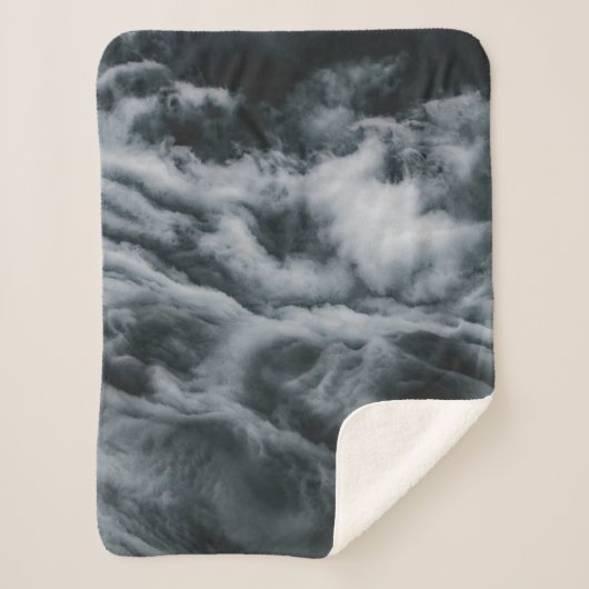 Grauwolkenmalerei Sherpadecke (Vorderseite)