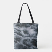 Grauwolkenmalerei Tasche (Rückseite)