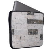 Grauzementwand Laptopschutzhülle (Vorne Rechts)