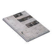 Grauzementwand Notizblock (Rechte Seite)