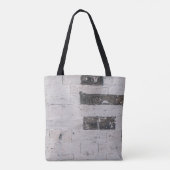 Grauzementwand Tasche (Rückseite)