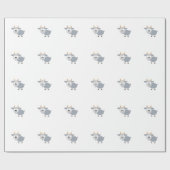 Grauziege Geschenkpapier (Flach)
