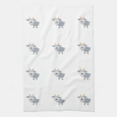 Grauziege Geschirrtuch (Vertikal)