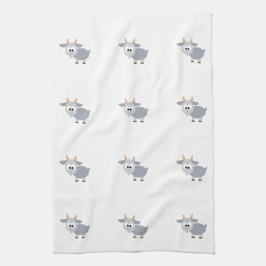 Grauziege Geschirrtuch (Vertikal)