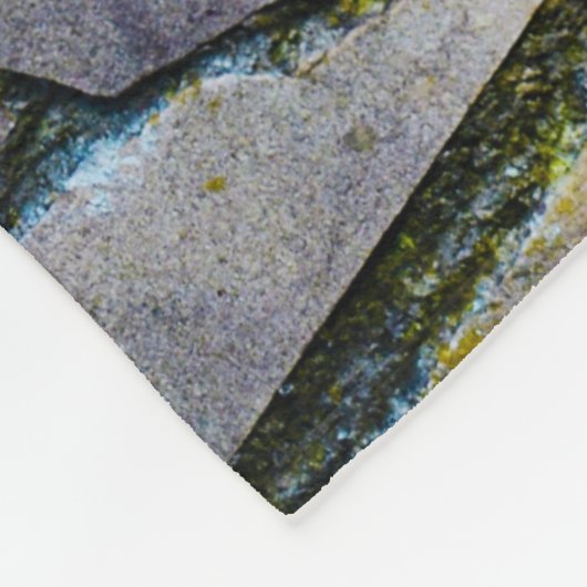 Grauziegelmauer Fleecedecke (Ecke)