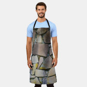 Grauziegelmauer Schürze (Getragen)