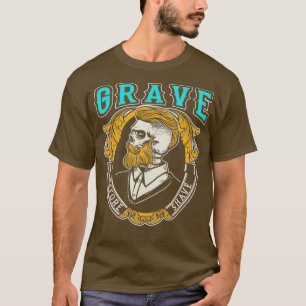 Grave Before Shave Bearded T-Shirt