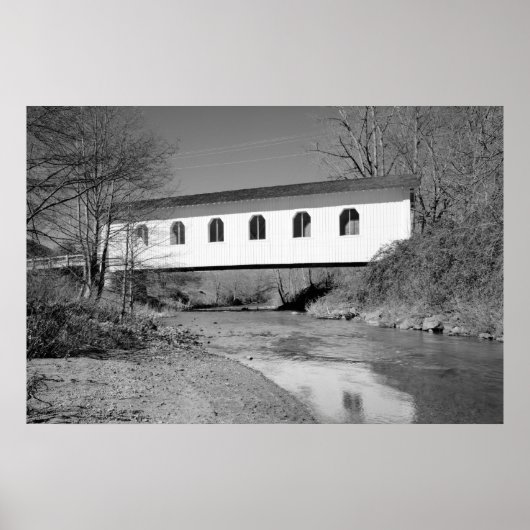 Grave Creek Bridge Poster (Vorne)