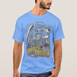 Grave Digger Monster Truck Vintag 2 T-Shirt