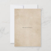 Grave Mistake Gothic Skeleton Halloween Baby Bday Dankeskarte (Rückseite)