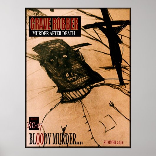 Grave Robber FLYER Poster (Vorne)