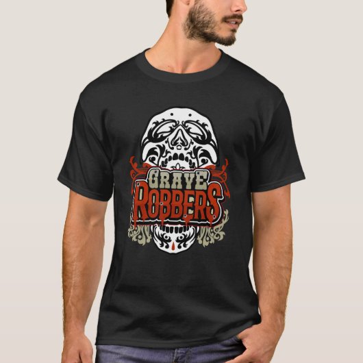 Grave Robbers Skull Logo T-Shirt (Vorderseite)