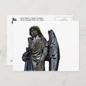 Grave Statue Postcard Postkarte (Vorne/Hinten)