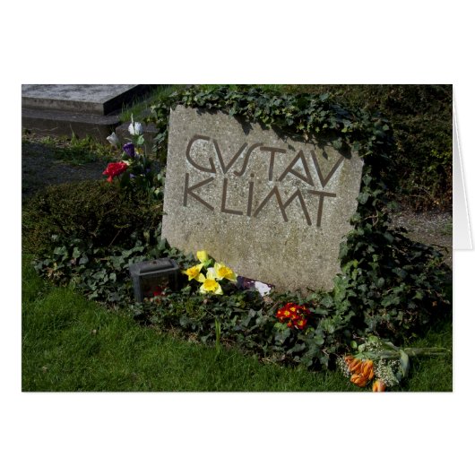 Grave von Gustav Klimt (Vorderseite (Horizontal))