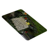 Grave von Gustav Klimt Magnet (Rechte Seite)