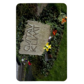 Grave von Gustav Klimt Magnet (Vertikal)