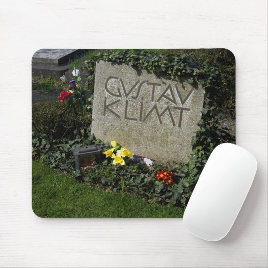 Grave von Gustav Klimt Mousepad (Mit Mouse)