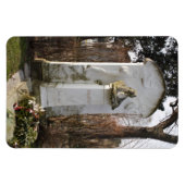 Grave von Johannes Brahms Magnet (Horizontal)