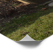 Grave von Johannes Brahms Poster (Ecke)