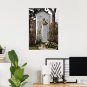 Grave von Johannes Brahms Poster (Heimbüro)