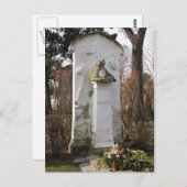 Grave von Johannes Brahms Postkarte (Vorne/Hinten)