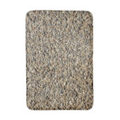 Gravel and Sand Realistic Texture Rock Fotografie Badematte (Vorderseite Vertikal)