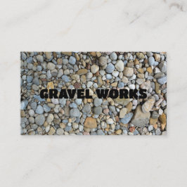 GRAVEL BUSINESS CARD VISITENKARTE