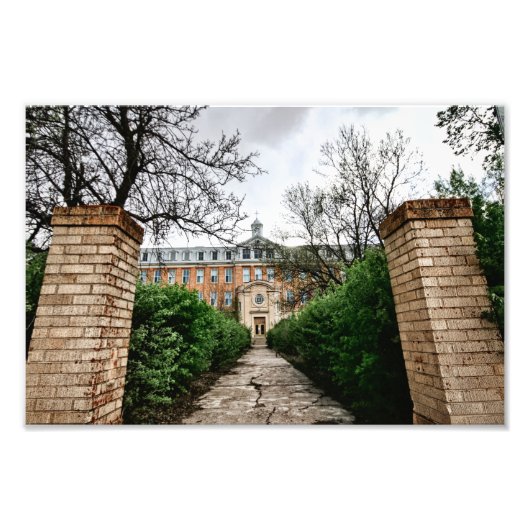 Gravelbourg Saskatchewan Kirche Fotodruck (Vorne)