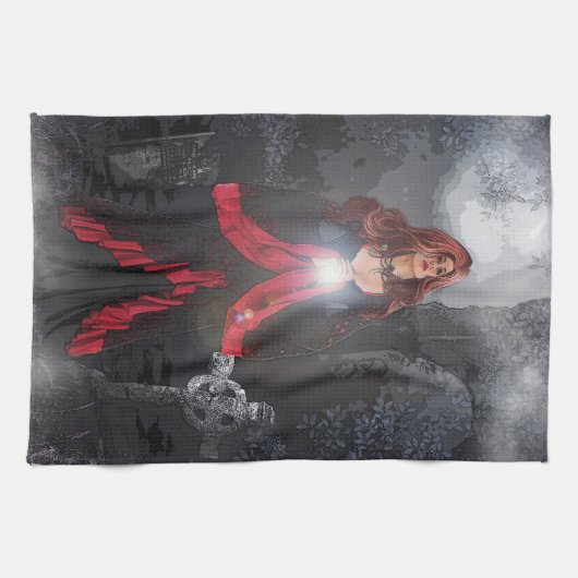 Gravelight Enchantress Geschirrtuch (Horizontal)