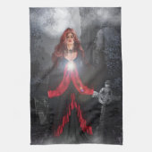 Gravelight Enchantress Geschirrtuch (Vertikal)