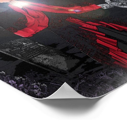 Gravelight Enchantress Poster (Ecke)