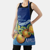 Gravenstein-Äpfel-All-Over-Print-Schürze Schürze (InSitu)