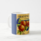 Gravenstein Apfel Kaffeetasse (Vorderseite Links)