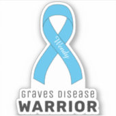 Graves Disease Vinyl Sticker (Vorderseite)