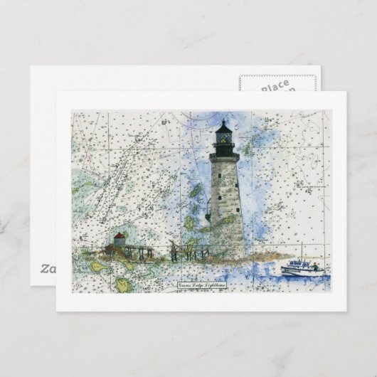 Graves Ledge Postkarte (Vorne/Hinten)