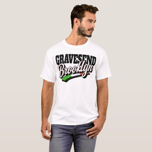Gravesend Brooklyn T-Shirt (Vorne ganz)