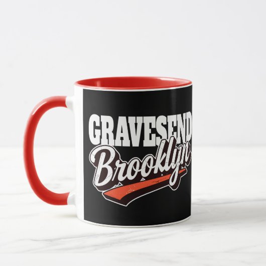 Gravesend Brooklyn Tasse (Links)