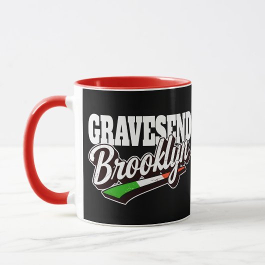 Gravesend Brooklyn Tasse (Links)